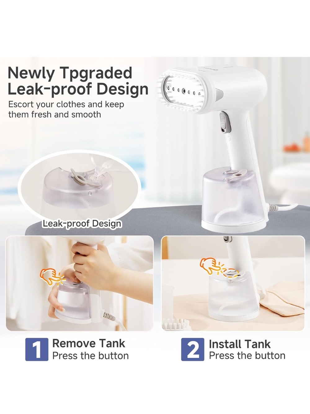 Handheld Garment Steamer - Picture 3 of 8